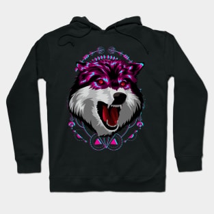 wolf oldschool Hoodie